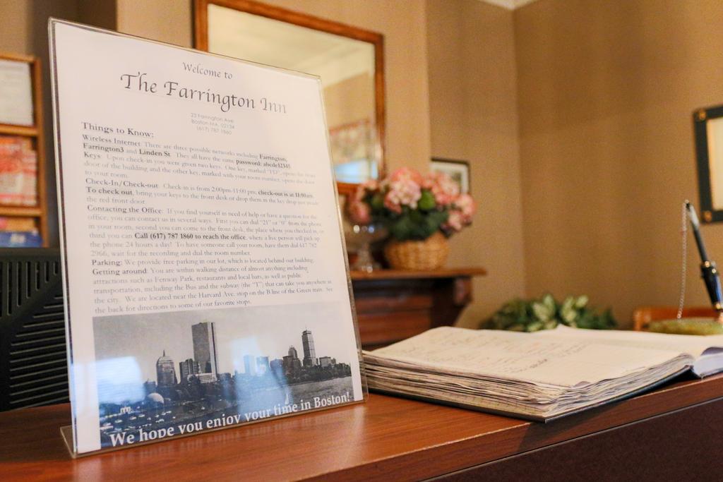 בוסטון The Farrington Inn מראה חיצוני תמונה